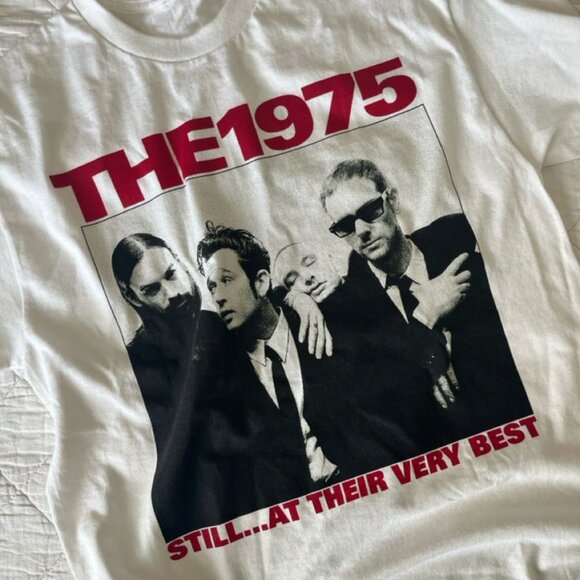 Tops - White tee unisex - The 1975 Still At Their Very Best For Fan Shirt